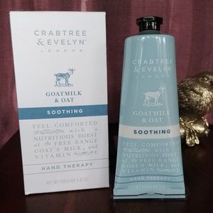 Crabtree&Evelyn Goat Milk&Oat Hand Therapy 3.45oz